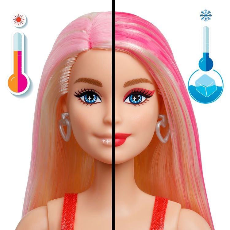 Produktbild: Barbie Party Unboxed Barbie Glam Barbie Serie - rote Puppe