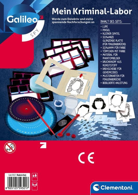 Produktbild: Experimentierset Galileo Mein Kriminal-Labor