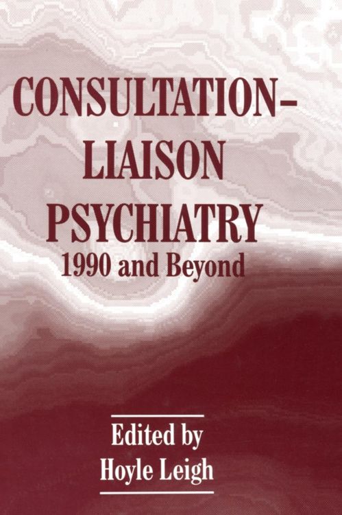 Produktbild: Consultation-Liaison Psychiatry