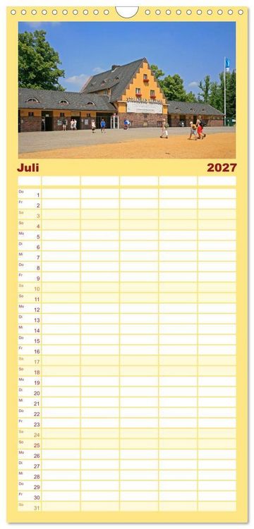 Produktbild: Familienplaner 2027 - Berlin - Metropole an der Spree mit 5 Spalten (Wandkalender, 21 x 45 cm) CALVENDO