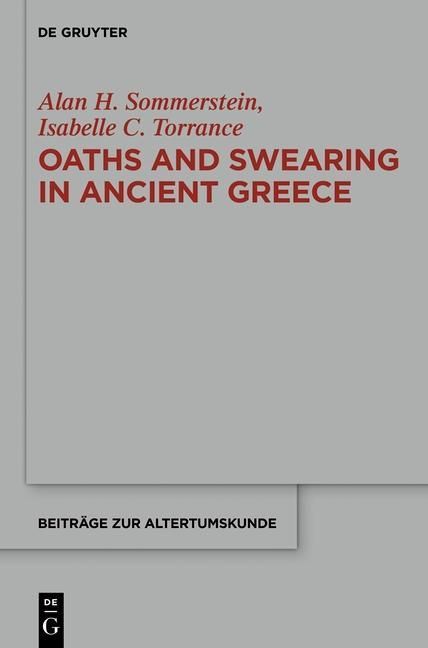 Produktbild: Oaths and Swearing in Ancient Greece