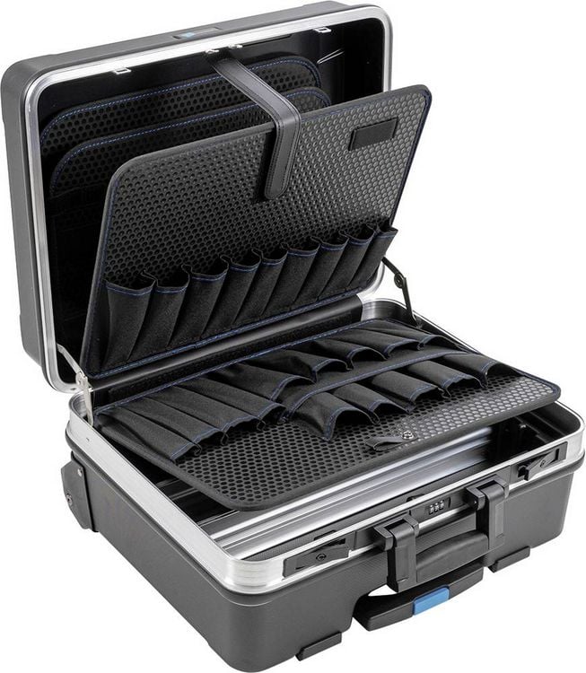 Produktbild: B & W International go pockets 120.04/P Universal Werkzeugkoffer unbest&uuml;ckt (B x H x T) 515 x 440 x 255 mm