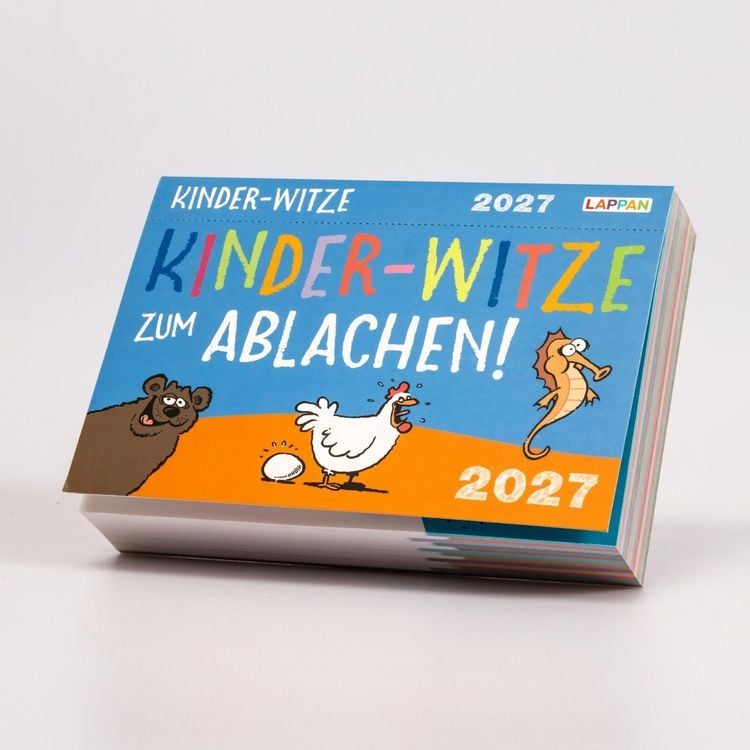 Produktbild: Kinder-Witze zum Ablachen! 2027: Mein Kalender f&uuml;r jeden Tag