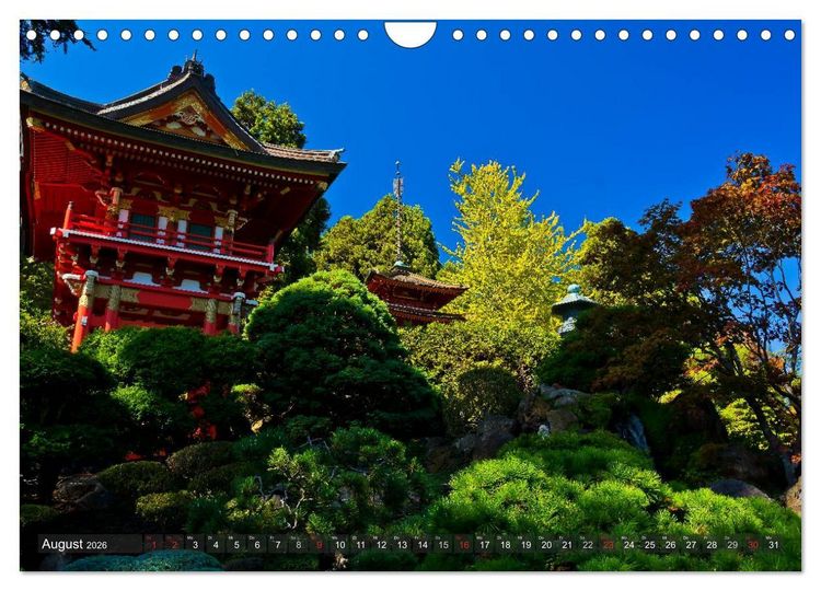 Produktbild: San Francisco Perspektiven (Wandkalender 2026 DIN A4 quer), CALVENDO Monatskalender