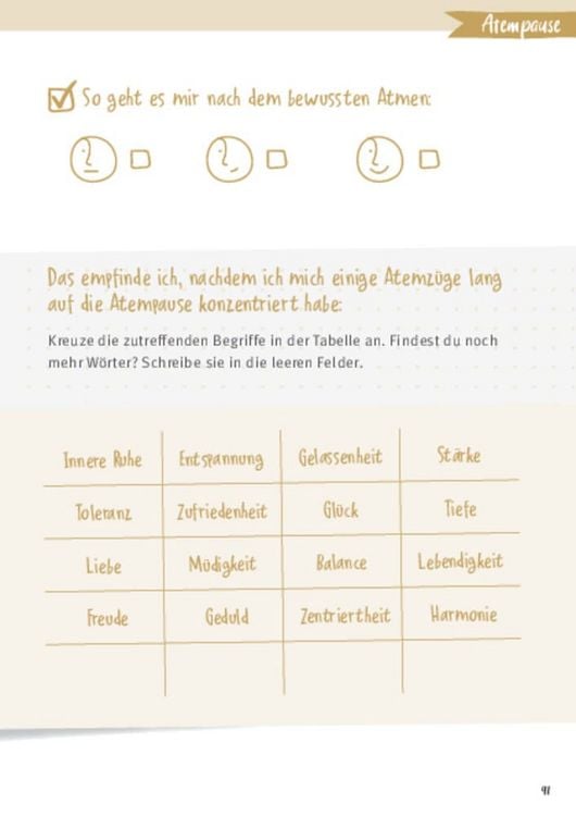 Produktbild: Mein Achtsamkeitsjournal