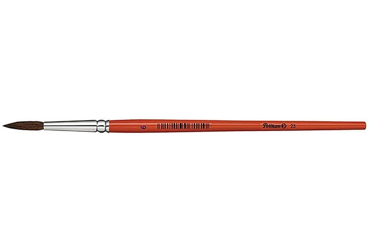 Produktbild: Pelikan Haarpinsel Sorte 23, Gr&ouml;&szlig;e 6, 1 St&uuml;ck