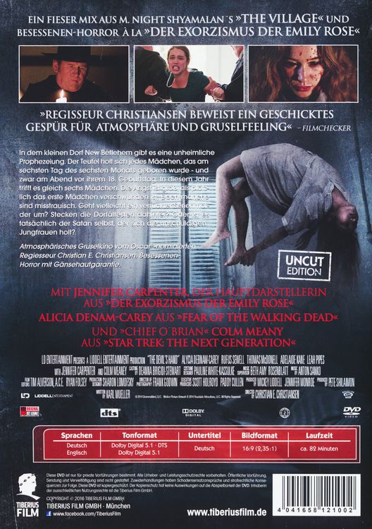 Produktbild: The Devil's Hand - Uncut