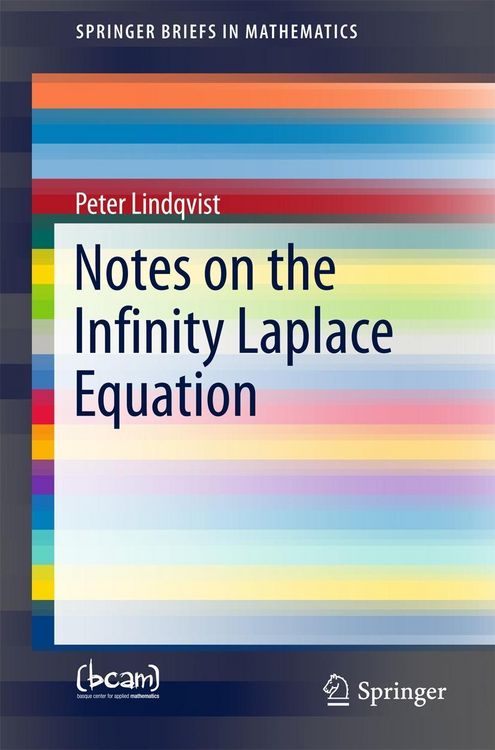 Produktbild: Notes on the Infinity Laplace Equation