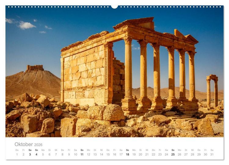 Produktbild: Syrien - Erinnerungen (hochwertiger Premium Wandkalender 2026 DIN A2 quer), Kunstdruck in Hochglanz