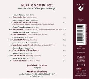 Produktbild: Musik ist der beste Trost - Works for Trumpet and