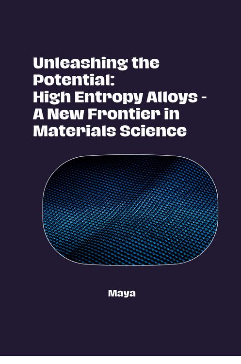 Produktbild: Unleashing the Potential: High Entropy Alloys - A New Frontier in Materials Science