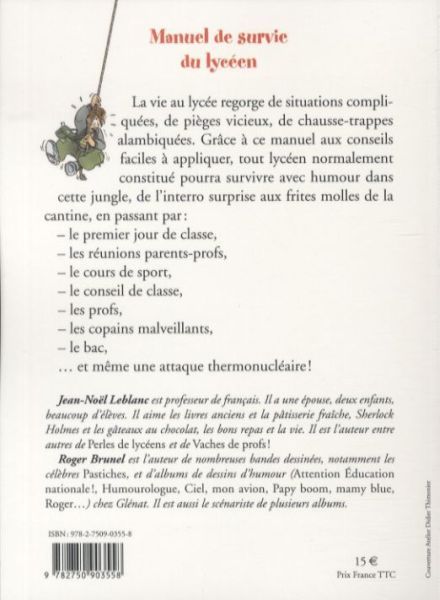 Produktbild: Manuel de survie du lyc&eacute;en