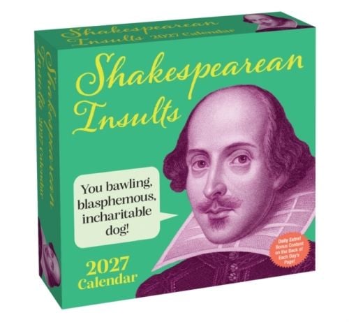 Produktbild: Shakespearean Insults 2027 Day-To-Day Calendar