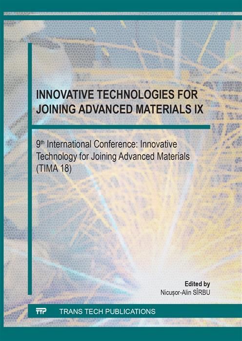 Produktbild: Innovative Technologies for Joining Advanced Materials IX