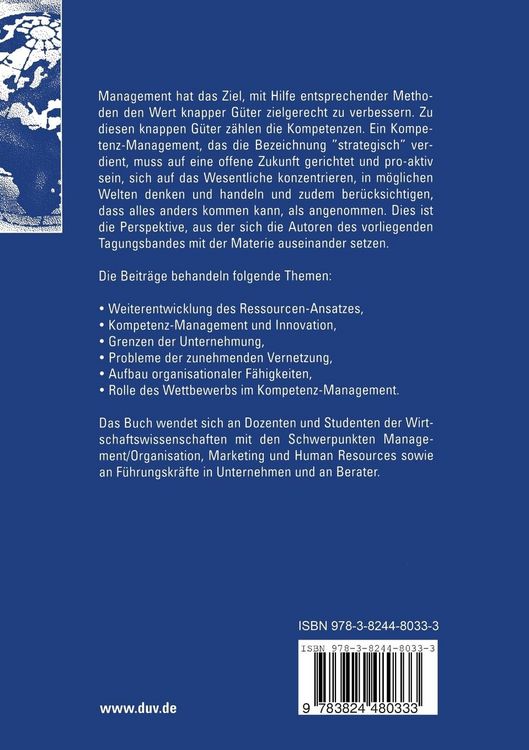 Produktbild: Entwicklungslinien des Kompetenzmanagements