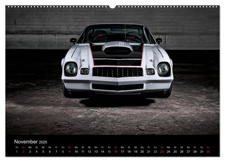 Produktbild: Chevrolet Camaro &acute;79 (Wandkalender 2025 DIN A2 quer), CALVENDO Monatskalender