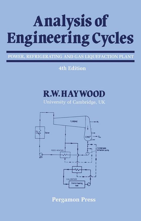 Produktbild: Analysis of Engineering Cycles