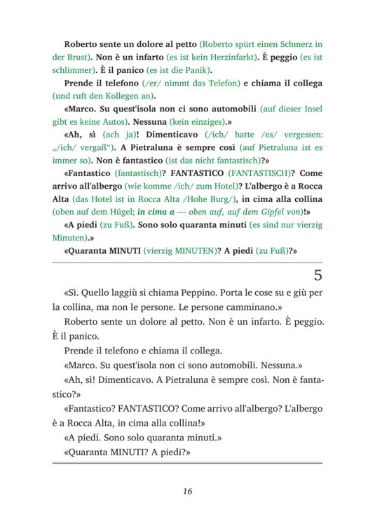 Produktbild: Italienisch lernen mit lustigen Kurzgeschichten (A2) - L&rsquo;isola senza macchine (+ Audio-CD)