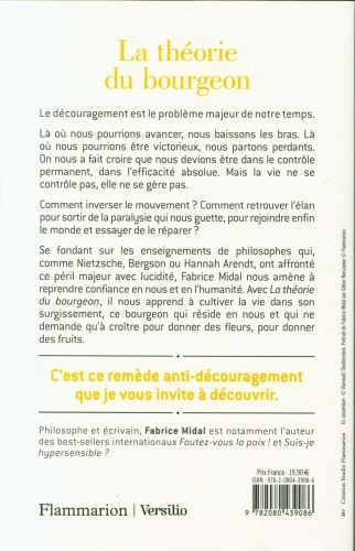 Produktbild: La th&eacute;orie du bourgeon : une philosophie anti-d&eacute;couragement