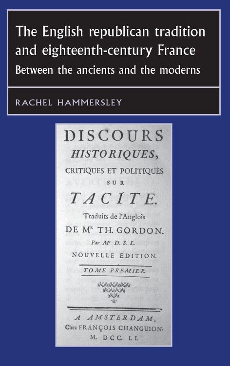 Produktbild: The English Republican tradition and eighteenth-century France
