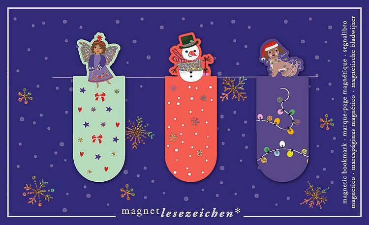 Produktbild: Magnetlesezeichen Weihnachtszauber
