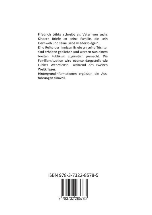 Produktbild: Feldpost von: Gefreiter Friedrich L&uuml;bke