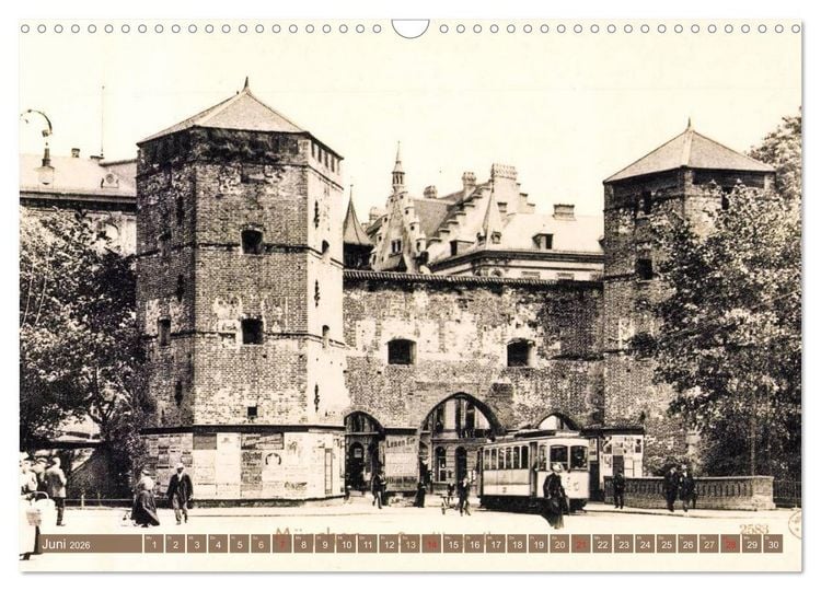 Produktbild: Spaziergang durch M&uuml;nchen &ndash; Die Stadt auf historischen Karten (Wandkalender 2026 DIN A3 quer), CALVENDO Monatskalender