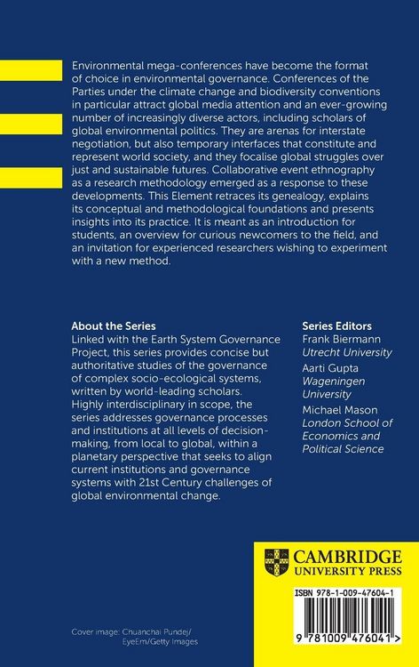 Produktbild: Collaborative Ethnography of Global Environmental Governance