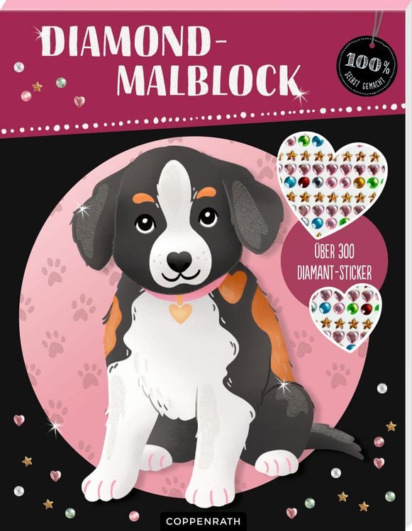 Produktbild: Diamond Malblock (Hund)