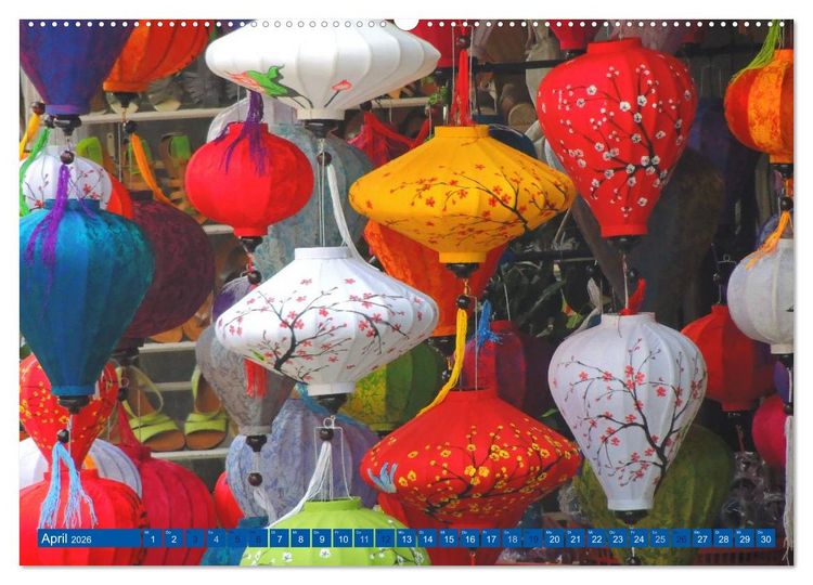 Produktbild: Vielseitiges Vietnam (Wandkalender 2026 DIN A2 quer), CALVENDO Monatskalender