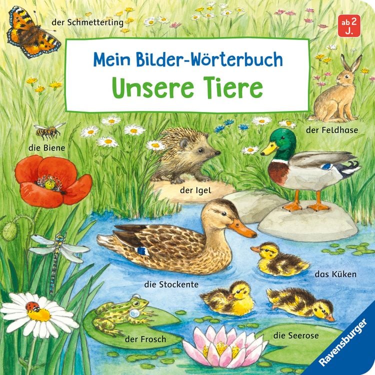 Produktbild: Mein Bilder-W&ouml;rterbuch: Unsere Tiere