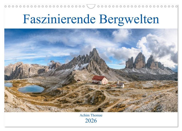 Produktbild: Faszinierende Bergwelten (Wandkalender 2026 DIN A3 quer), CALVENDO Monatskalender