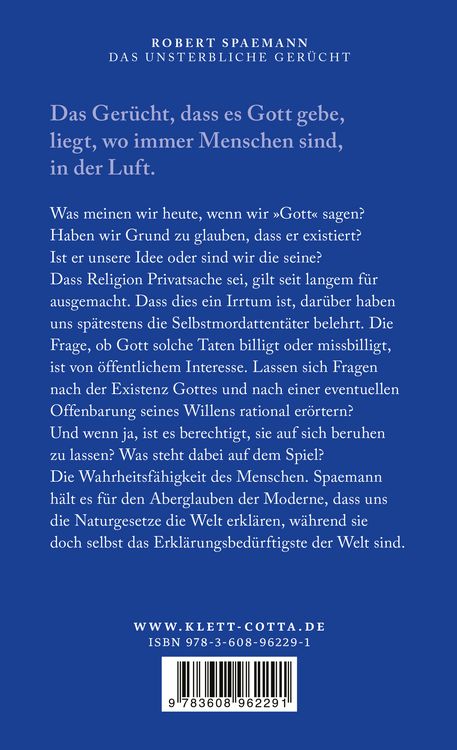 Produktbild: Das unsterbliche Ger&uuml;cht