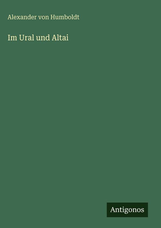 Produktbild: Im Ural und Altai