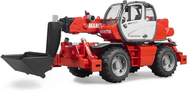 Produktbild: Bruder Profi-Serie Manitou Teleskopstapler MRT 2150 mit Zubeh&ouml;r