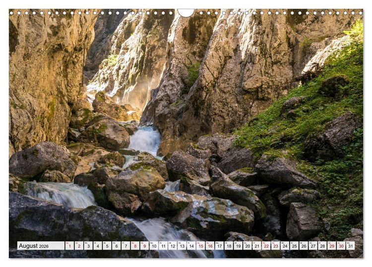 Produktbild: Ein Sommer rund um Garmisch-Partenkirchen (Wandkalender 2026 DIN A3 quer), CALVENDO Monatskalender
