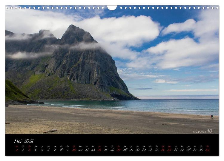Produktbild: NORDISCH (Wandkalender 2026 DIN A3 quer), CALVENDO Monatskalender