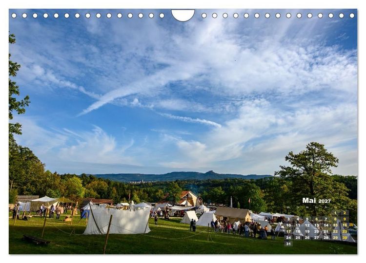 Produktbild: R&ouml;misches Freilichtmuseum Hechingen-Stein 2027 (Wandkalender 2027 DIN A4 quer), CALVENDO Monatskalender