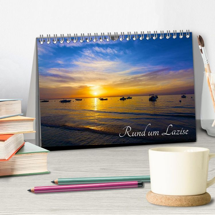Produktbild: Lazise und Umgebung (Tischkalender 2026 DIN A5 quer), CALVENDO Monatskalender