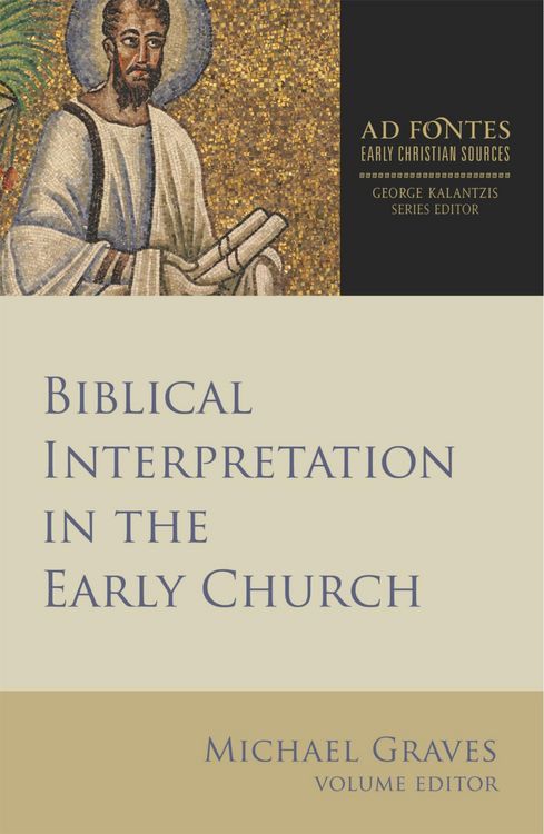 Produktbild: Biblical Interpretation in the Early Church