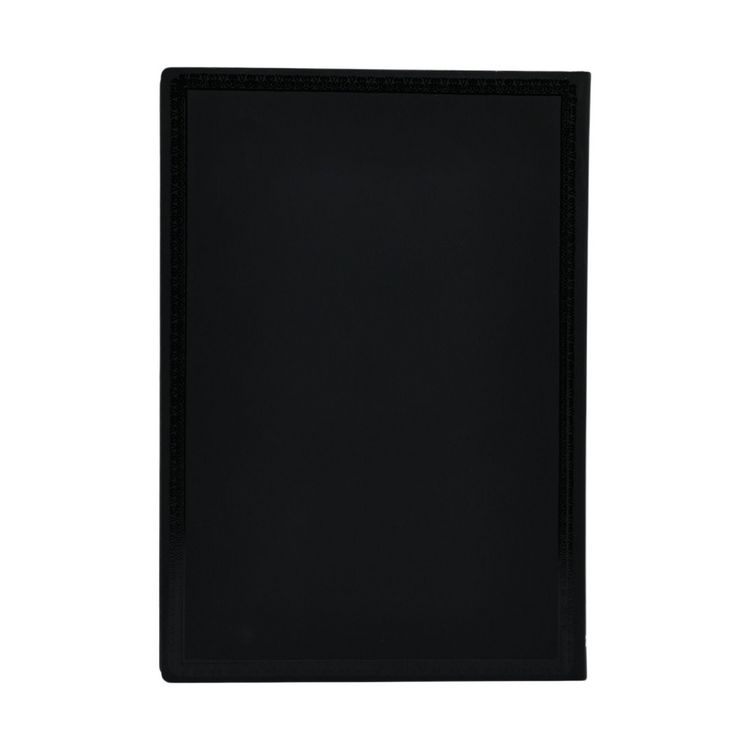 Produktbild: 12-Monatskalender 2027 Black Edition Schlicht Midi Horizontal