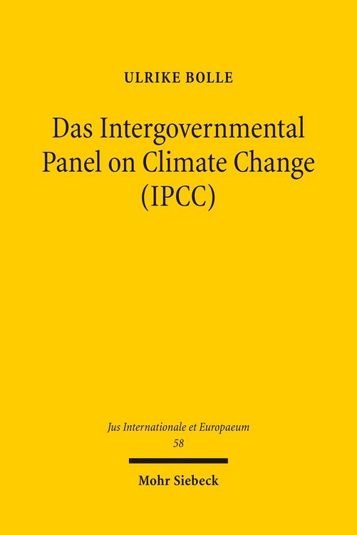 Produktbild: Das Intergovernmental Panel on Climate Change (IPCC)