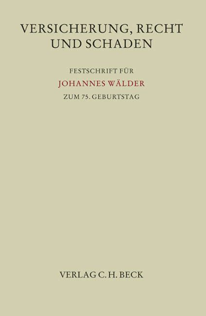 Produktbild: Versicherung, Recht und Schaden