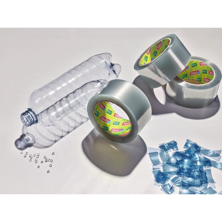 Produktbild: TESA&reg; Verpackungsband ecoLogo&reg; Eco & Ultra Strong, 50 mm x 66 m braun