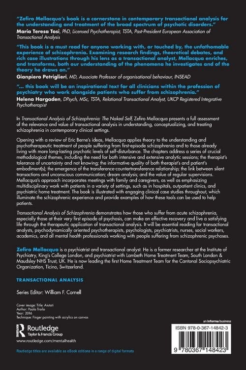 Produktbild: Transactional Analysis of Schizophrenia