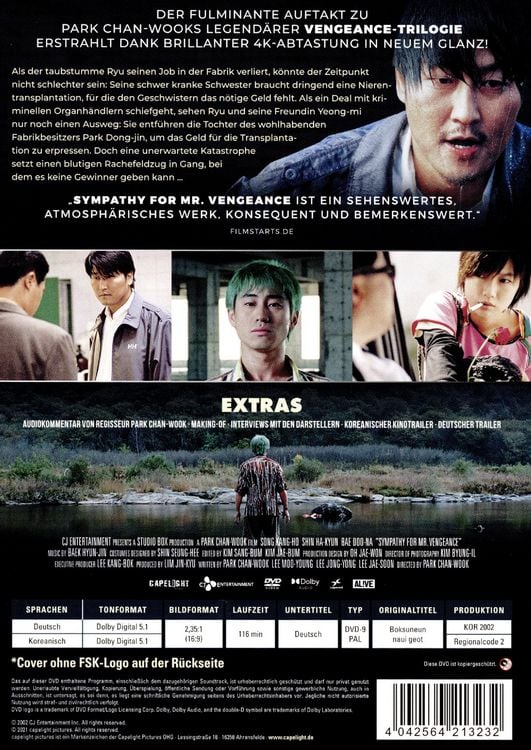 Produktbild: Sympathy for Mr. Vengeance
