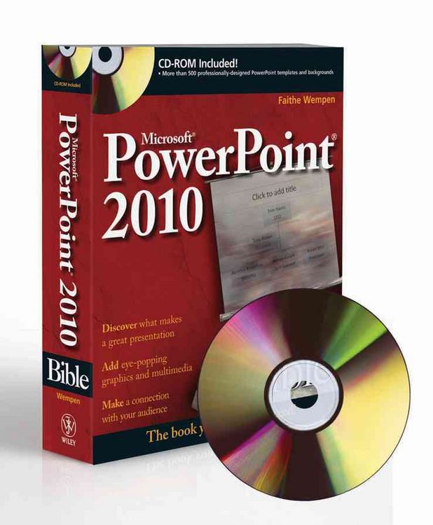 Produktbild: Microsoft PowerPoint 2010 Bible
