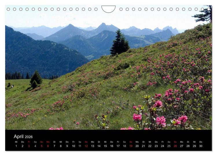 Produktbild: Allg&auml;uer Impressionen (Wandkalender 2026 DIN A4 quer), CALVENDO Monatskalender