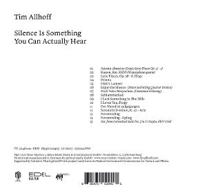 Produktbild: Silence Is Something You Can Actually Hear