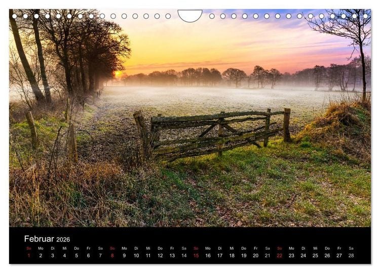 Produktbild: (Ost)Friesische Landschaften (Wandkalender 2026 DIN A4 quer), CALVENDO Monatskalender